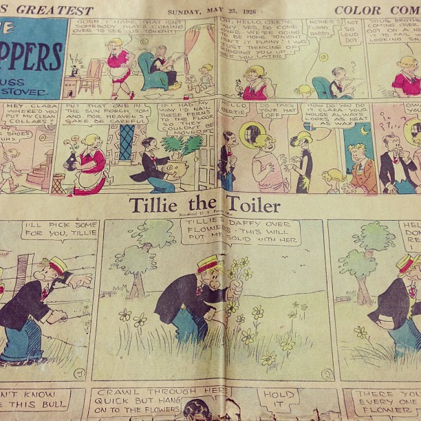 Daily Herald Color Comic section from May 23rd, 1926.